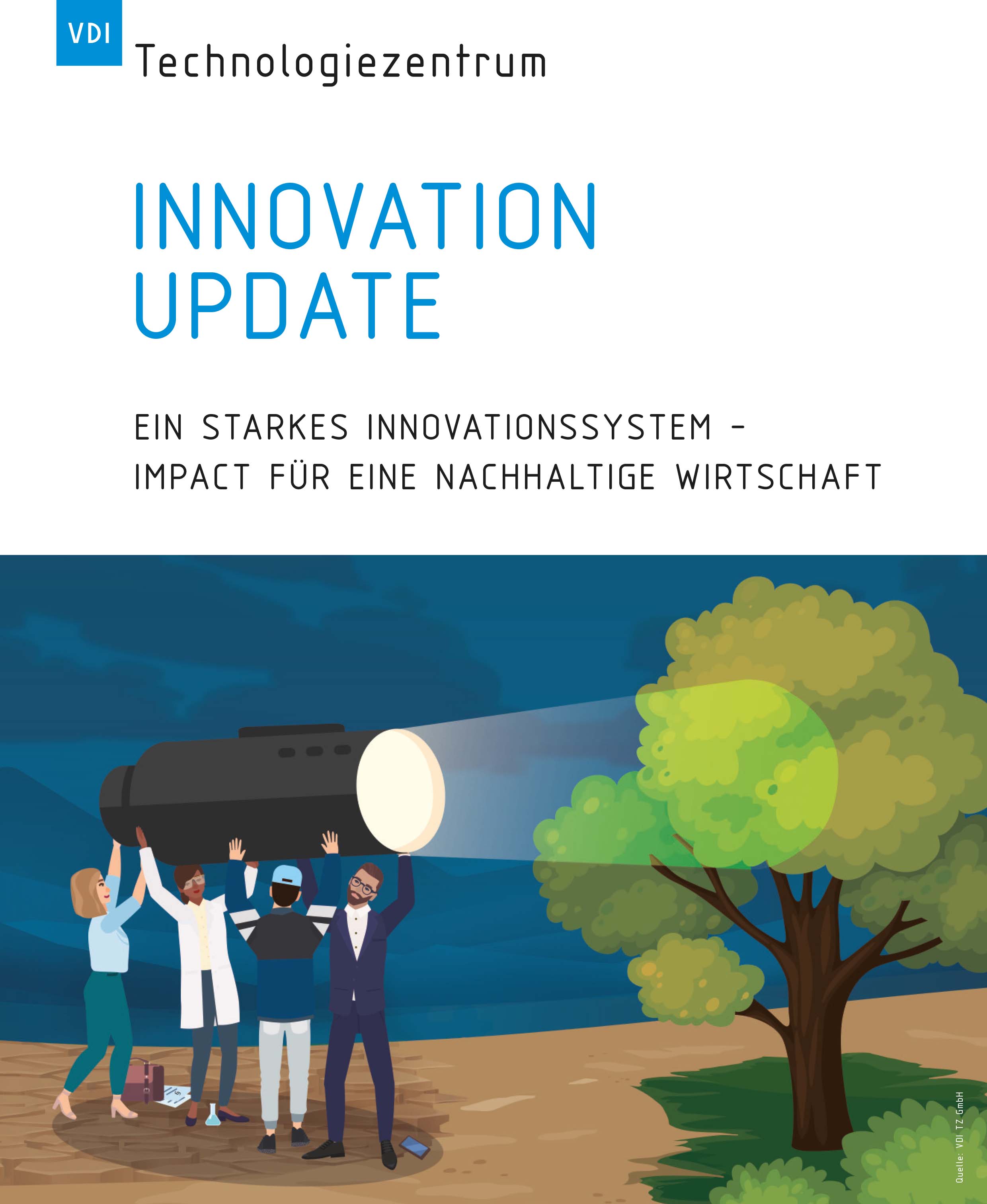 Titelbild VDI TZ Innovation Update Ein starkes Innovationssystem
