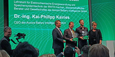 Zukunftsweisende Technologien ausgezeichnet