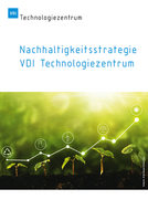 Zu sehen ist das Titelbild der Nachhaltigkeitsstrategie des VDI Technologiezentrums